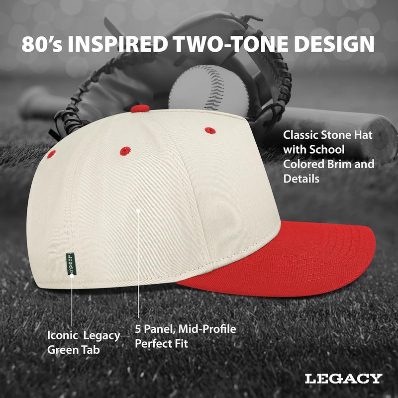 Legacy NCAA Officially Licensed Baseball Hat, Lightweight Cap for Men & Women, HTA, One Size Fits Most, Adjustable Closure - Image 4